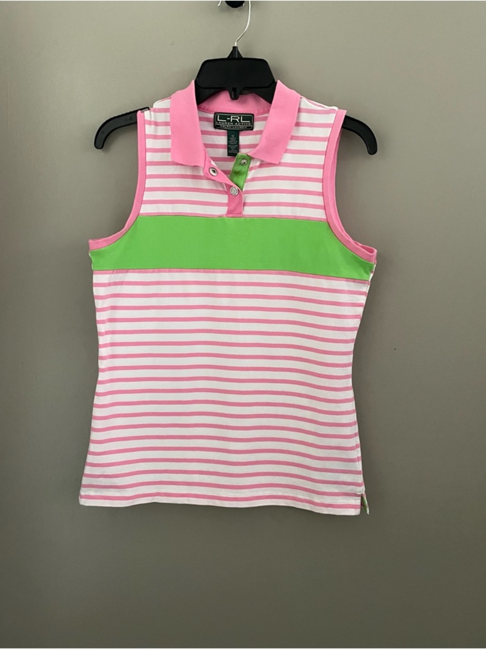 Ralph Lauren Striped Cotton Collared Shirt